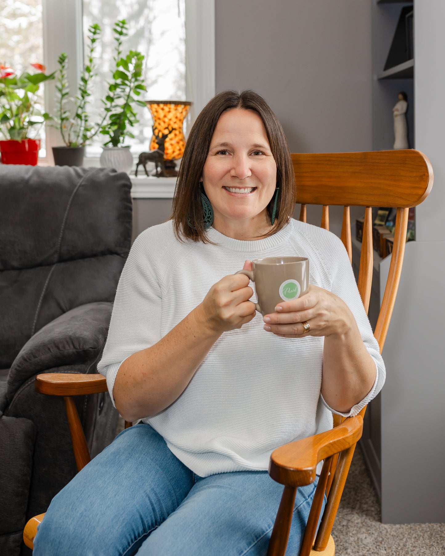 Have a virtual coffee or tea with Sarah
