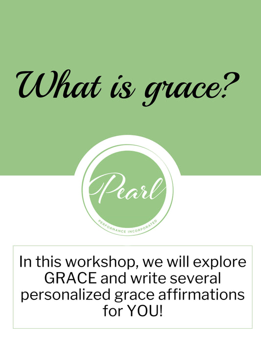 Pre-recorded Grace Workshop